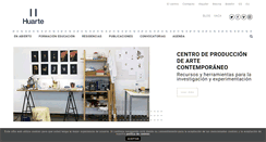 Desktop Screenshot of centrohuarte.es